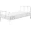 Image de Vipack Lit En Mtal Alice 90x200cm Blanc