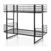 Image de Vipack Lits Superposs Oscar 90x200 Noir