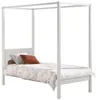 Image de Vipack PINO Lit a baldaquin 90x200cm Blanc