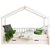 Image de Vipack Dallas Lit Mh Blanc + Lit Gigogne