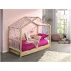 Image de Vipack Dallas Lit Mh 90 X 200 Naturel + Tente Textile Papillon + Lit Gigogne