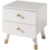 Image de Vipack Chevet Billy Blanc Satin