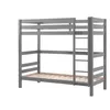Image de Vipack Lit Enfant Superpos Hauteur 180 Pino 90x200cm Gris
