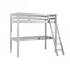 Image de Lit Mezzanine Avec Support Blanc