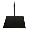 Image de Socle noir en métal - 12 x 12 x 13 cm