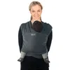 Image de Ãcharpe De Portage Extensible En Bambou Tricot-Slen Bambou - Smokey Grey