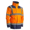 Image de Parka 4 en 1 KANATA - parka + veste thermique - orange et bleu marine - S Coverguard