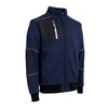 Image de Veste de travail thermique bleue marine MIKAN - avec col montant - taille L Coverguard