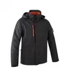 Image de Parka de travail impermÃ©able Ripstop noir et orange YUZU S Coverguard