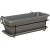 Image de Artevasi - Kit Balcon Jardiniere Venezia 50cm Anthracite 50 X 19.5 X H16.3 Cm - 1.13l