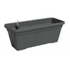 Image de Jardiniere - Plastique - Anthracite - Rectangulaire - L77,9 X P24 X H22cm - Artevasi