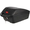 Image de Top case vélo fixer directement sur porte bagages à clé Polisport 11L Noir TU 160943