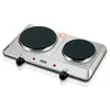 Image de Plaque Ãlectrique Haeger Double Top Disc 2 Feux Ã  gaz 2250W