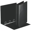 Image de Esselte Panorama Ring Binders 4 X 30 Mm Black Classeur Ã Anneaux A4 Noir