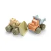 Image de Lot De 2 VÃ©hicules (Camion Bulldozer) En Bioplastique - Dantoy