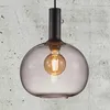 Image de Suspension Alton Abat-Jour Verre Gris FumÃ©e Ã25 Cm