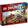 Image de LEGO NINJAGO - La poursuite en moto des Ninja - 70600