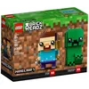 Image de LEGO BrickHeadz - Steve &amp Creeper (Minecraft) - 41612