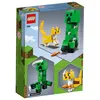 Image de LEGO Minecraft - Bigfigurine Creeper et ocelot - 21156