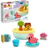 Image de LEGO DUPLO - Jouet de bain : l'Ã®le flottante des animaux - 10966