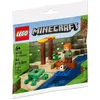 Image de LEGO Minecraft - La plage de la tortue (Polybag) - 30432