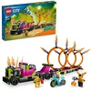 Image de LEGO City - Le dÃ©fi de cascade : les cercles de feu - 60357