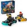Image de LEGO City - Les karts et les pilotes de course - 60400