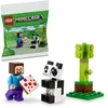 Image de LEGO Minecraft - Steve et le bÃ©bÃ© panda (Polybag) - 30672