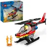 Image de LEGO City - L'hÃ©licoptÃ¨re de secours des pompiers - 60411