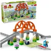 Image de LEGO DUPLO - Set d'extension : Les rails et le pont du train - 10426