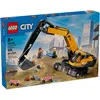 Image de LEGO City - La pelleteuse de chantier jaune - 60420