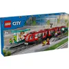 Image de LEGO City - Le tramway et la station du centre-ville - 60423
