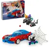 Image de LEGO Marvel - La voiture de course de Spider-Man contre le Bouffon Vert venomisÃ© - 76279