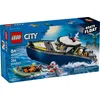 Image de LEGO City - La course-poursuite en bateau de police - 60456