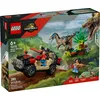 Image de LEGO Jurassic World - Le vÃ©lociraptor et l'Ã©vasion en 4x4 - 76972