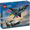 Image de LEGO City - Le jet contre la voiture - 60489