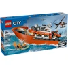 Image de LEGO City - Le bateau de sauvetage et l'hÃ©licoptÃ¨re des garde-cÃ´tes - 60504
