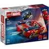 Image de LEGO Marvel - Spider-Man et sa voiture contre Wolverine vÃ©nomisÃ© - 76336