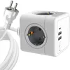 Image de MicroConnect - PowerCube, 4 Schuko outlets, - Barres d'alimentation
