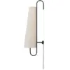 Image de Ferm Living Lampe murale Ancora Noir-Naturel