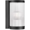 Image de Nordlux Coupar Applique D'extÃ©rieur Moderne Noire Ip54 E27