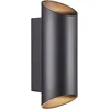 Image de Nordlux Nico Applique ExtÃ©rieure Up Down Noire Ip54 Gu10