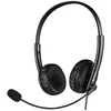 Image de Sandberg 126-21 Casques Avec fil Arceau Bureau/Centre d'appels Noir