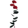 Image de Mobile Turning Leaves Noir Et Rouge