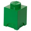 Image de Room Copenhagen 40011734 Design Pop Moderne Brique De Rangement Lego Empilable 1 Plot PolypropylÃ¨ne Vert 18 X 12,5 X 12,5 Cm
