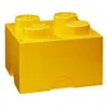 Image de Brique de rangement jaune 4 plots