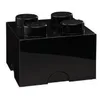 Image de Brique de rangement noire 4 plots