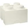 Image de Lego - Brique Lego Blanche De Rangement 4 Plots