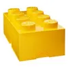 Image de Brique de rangement jaune 8 Plots