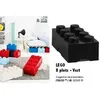 Image de Brique de rangement noire 8 Plots